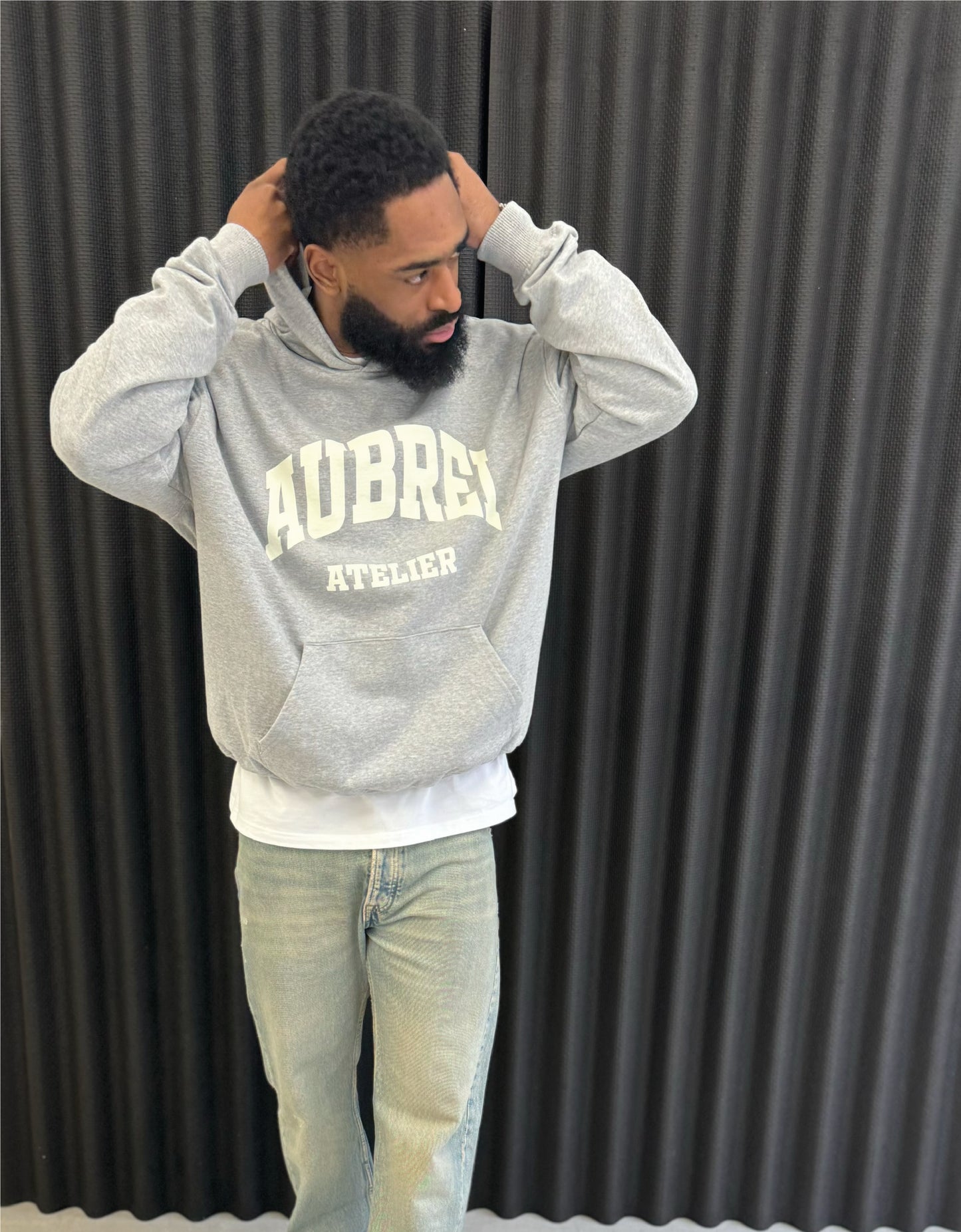 Atelier Hoodie Heather Grey
