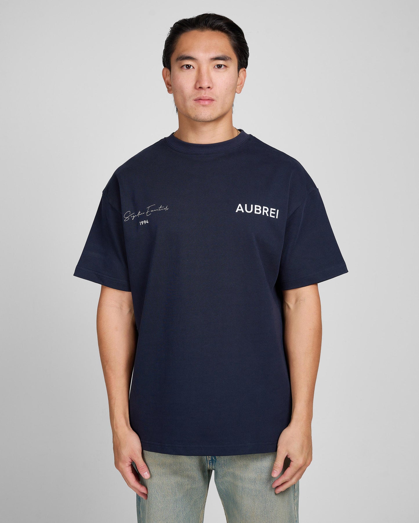 Signature Essentials T-Shirt Navy