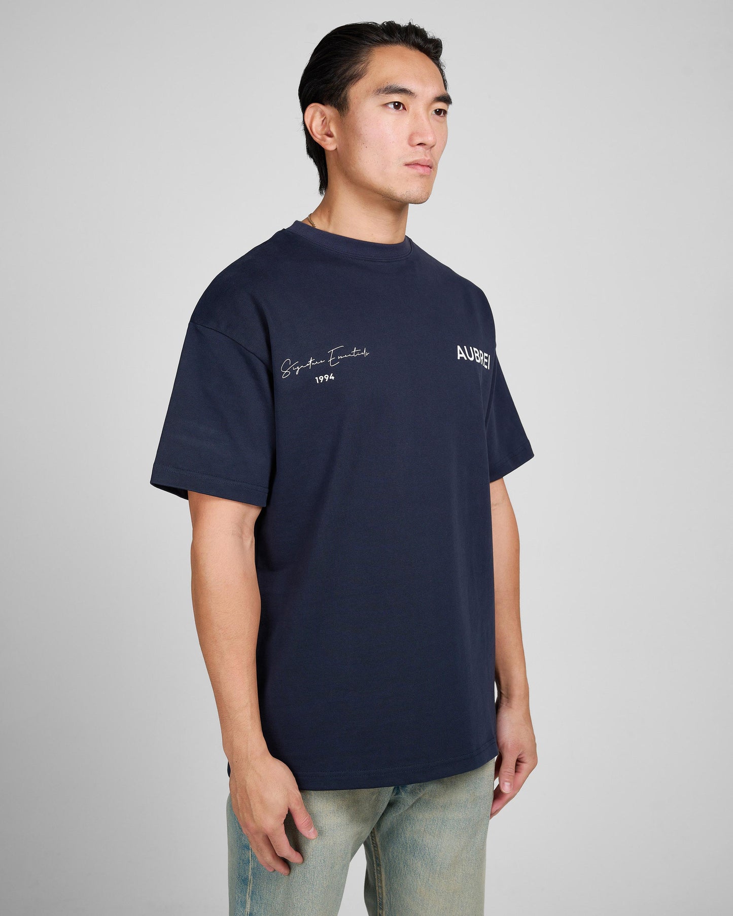 Signature Essentials T-Shirt Navy