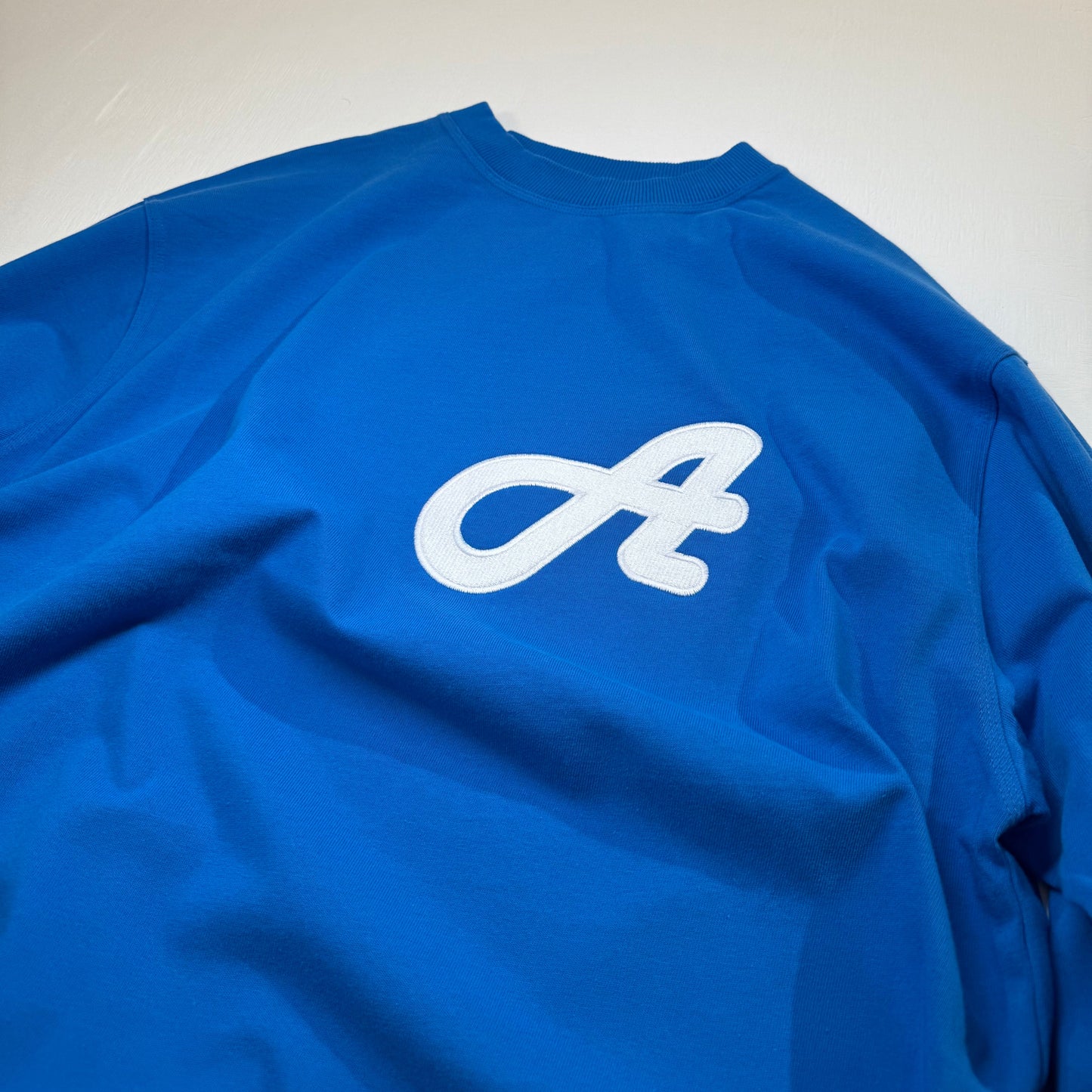 Initial Logo Cobalt Blue Long Sleeved T-Shirt