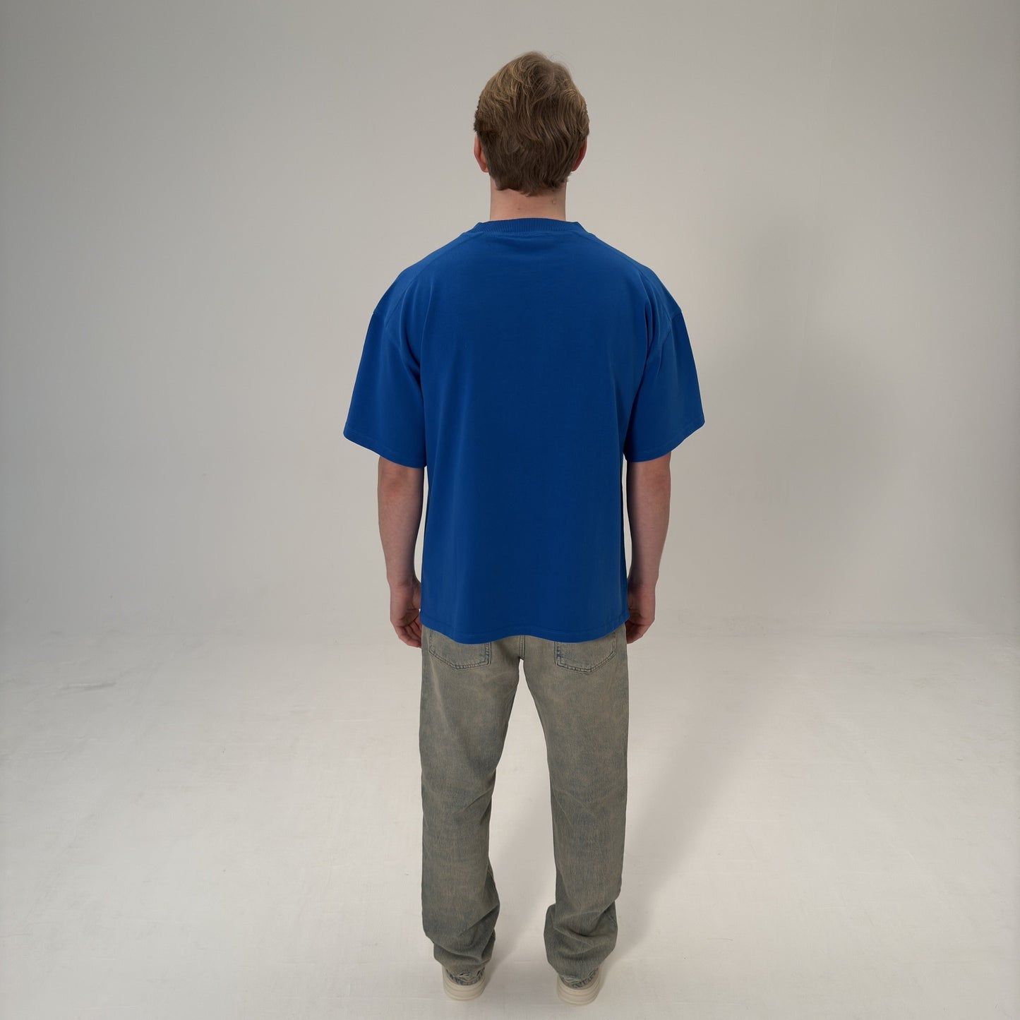 Initial Logo Cobalt Blue T-Shirt