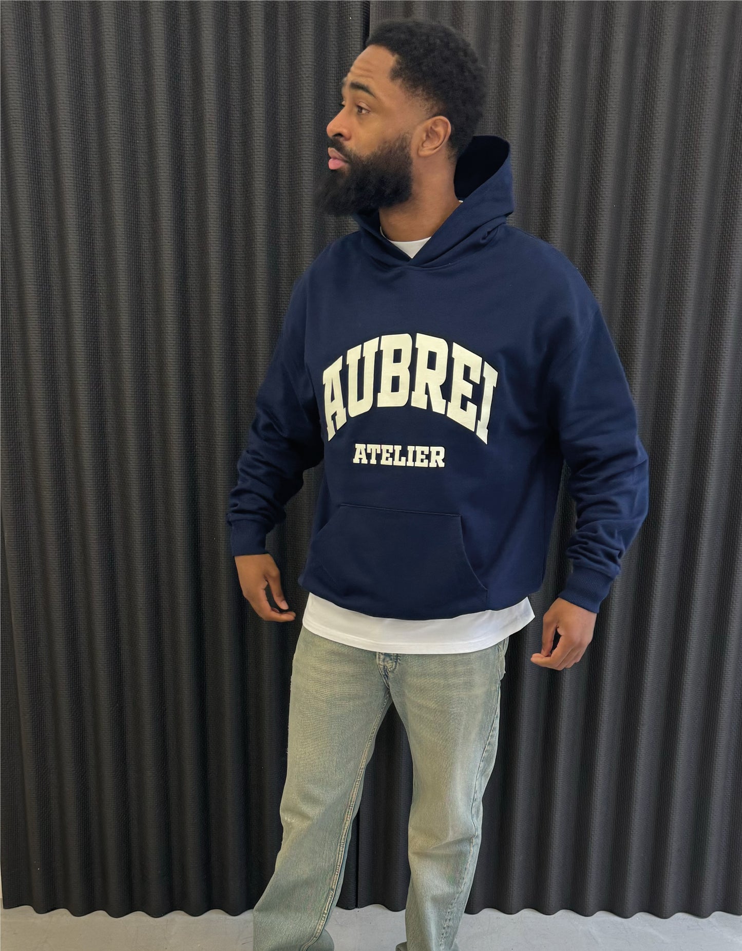 Atelier Hoodie French Navy