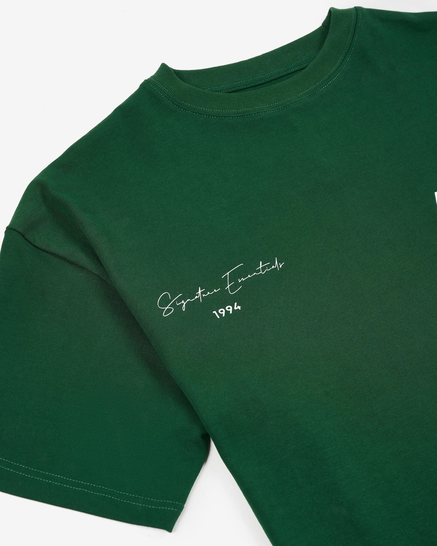 Signature Essentials T-Shirt Forest Green