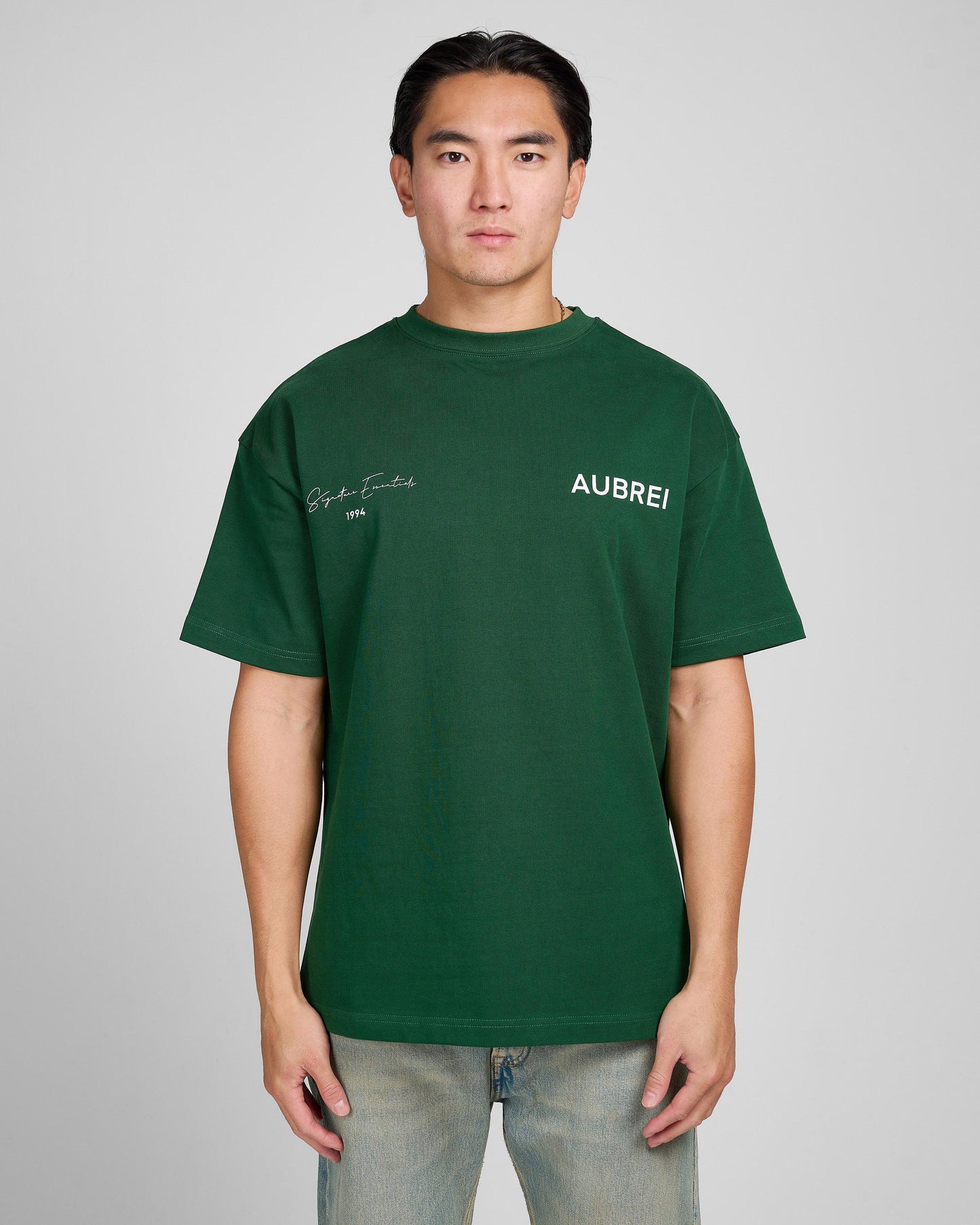 Signature Essentials T-Shirt Forest Green