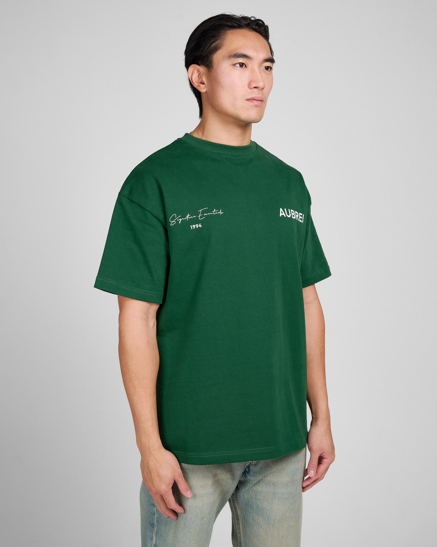 Signature Essentials T-Shirt Forest Green