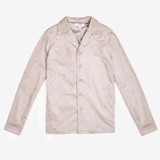 Suede Overshirt