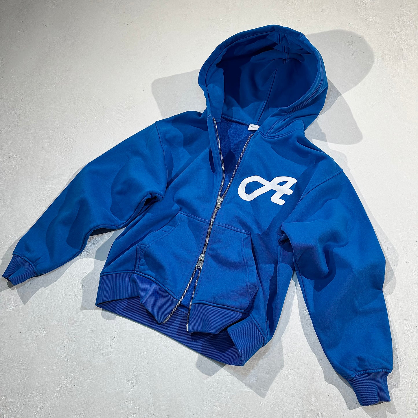 Cobalt Blue Zip Hoodie