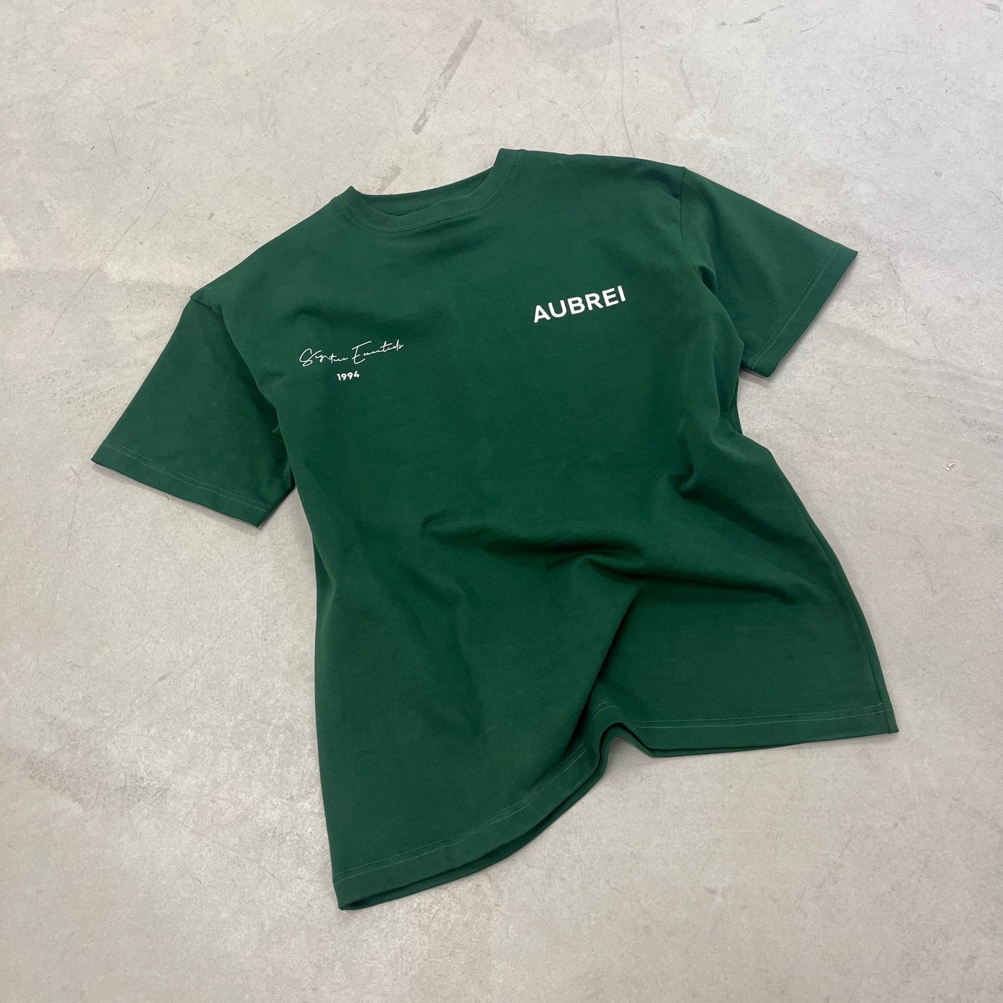 Signature Essentials T-Shirt Forest Green