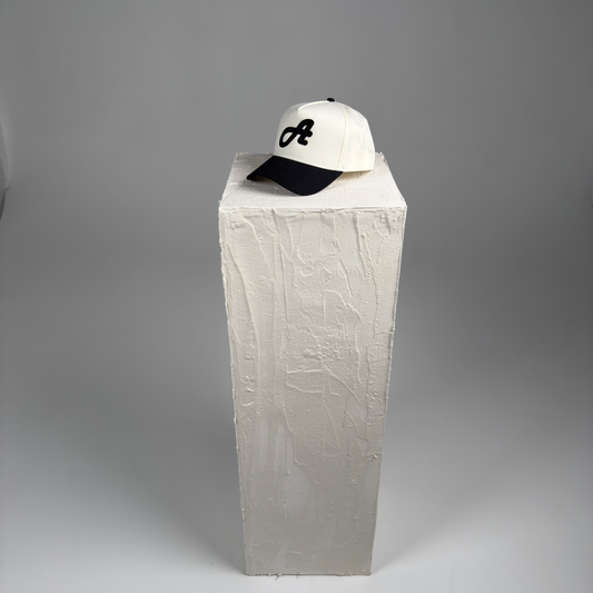 Intial A Logo Cap Natural / Black