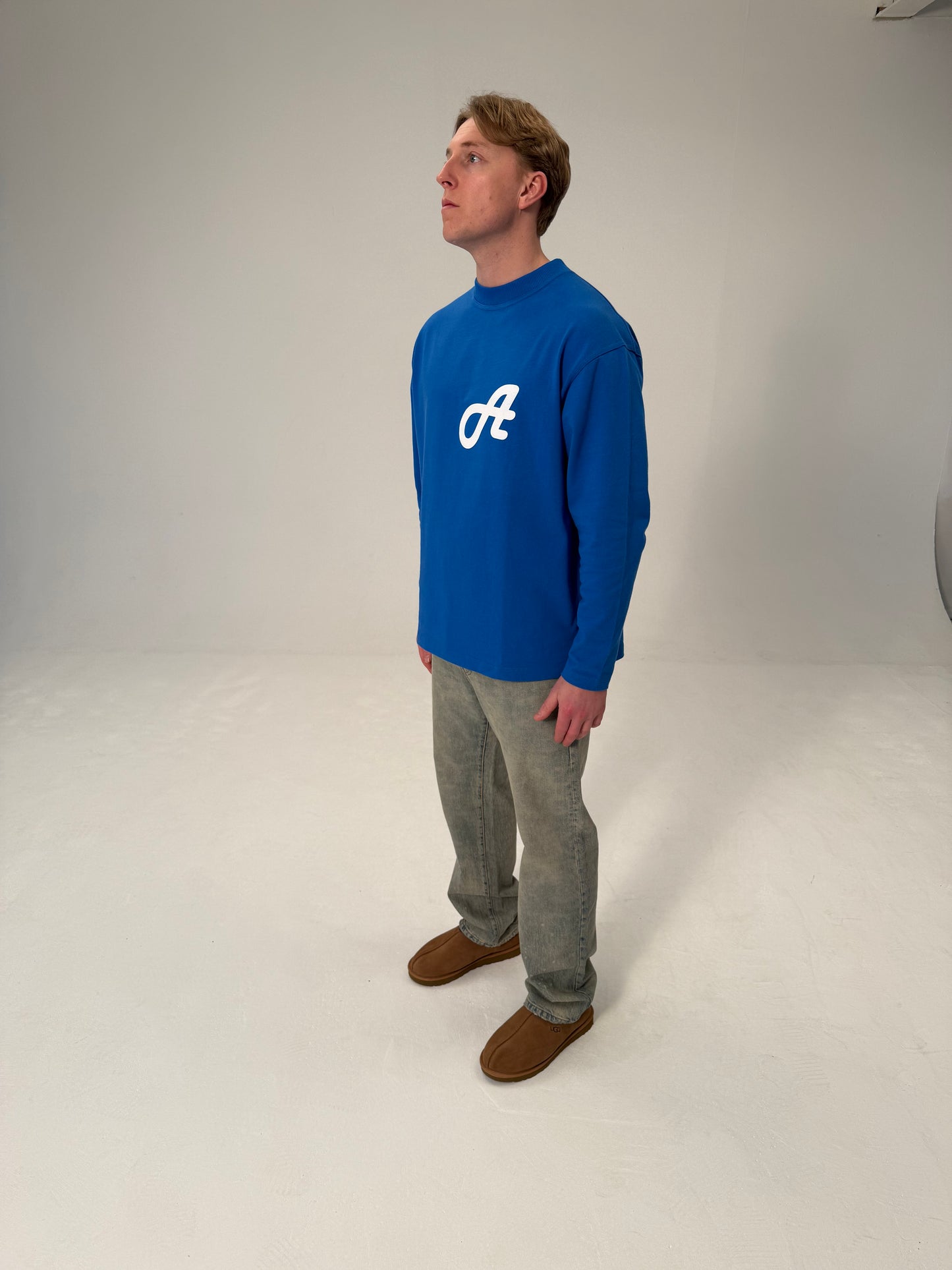 Cobalt Blue Long Sleeved T-Shirt