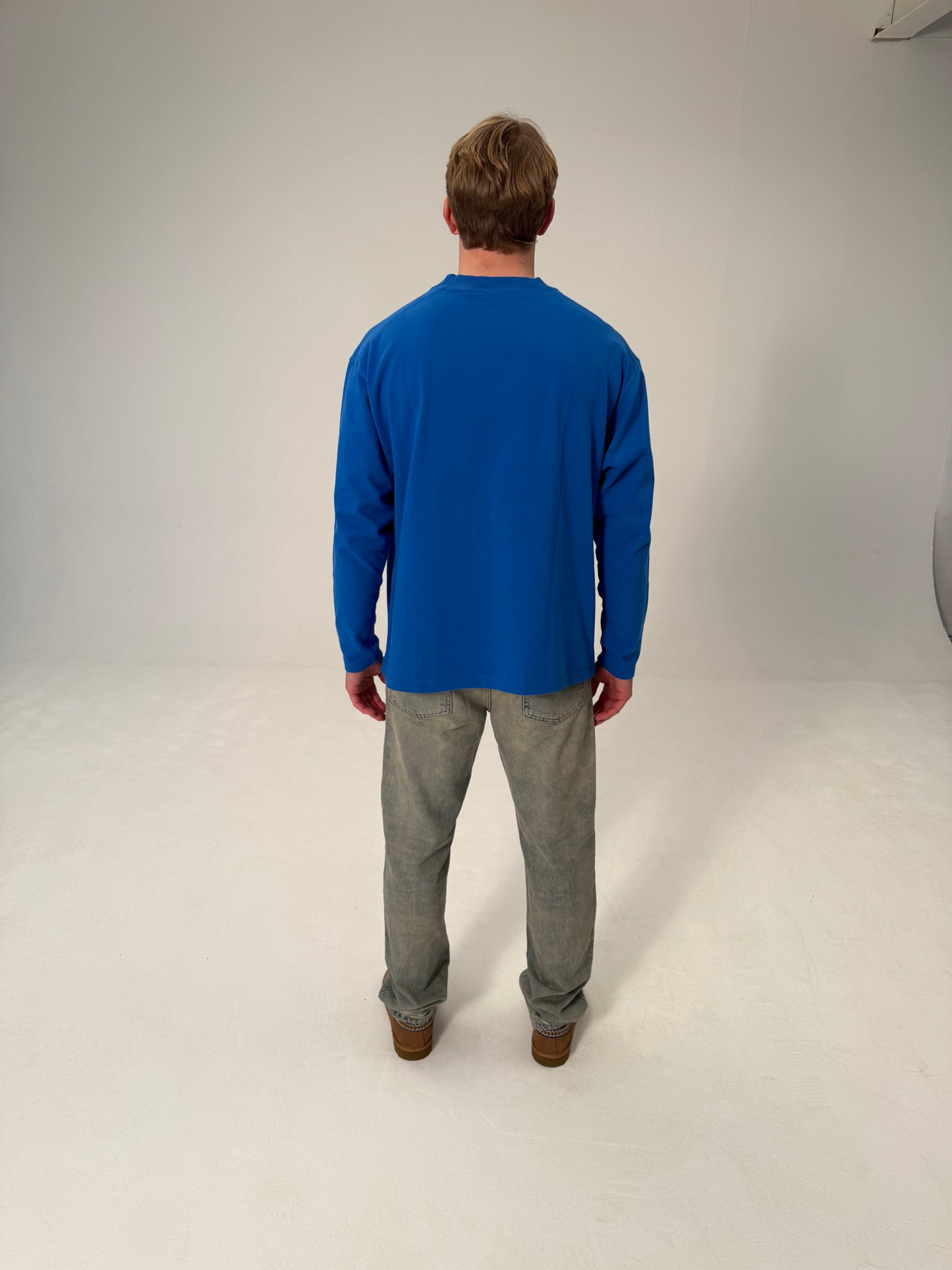 Cobalt Blue Long Sleeved T-Shirt