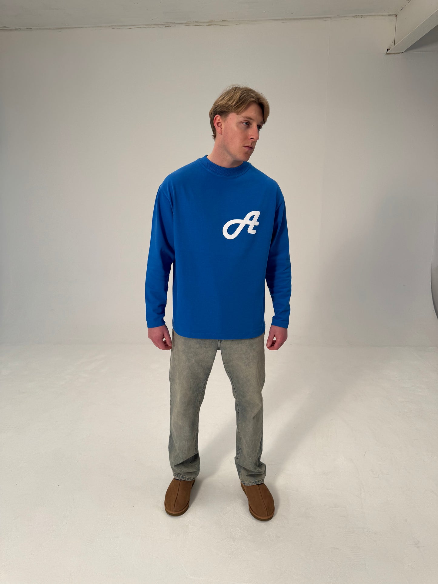 Cobalt Blue Long Sleeved T-Shirt