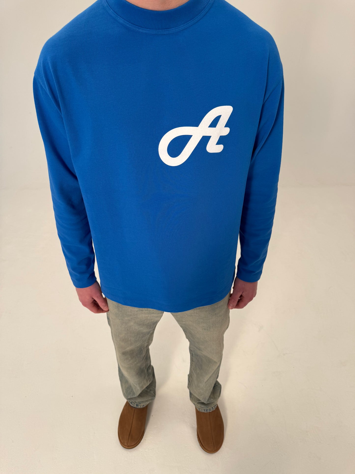 Cobalt Blue Long Sleeved T-Shirt