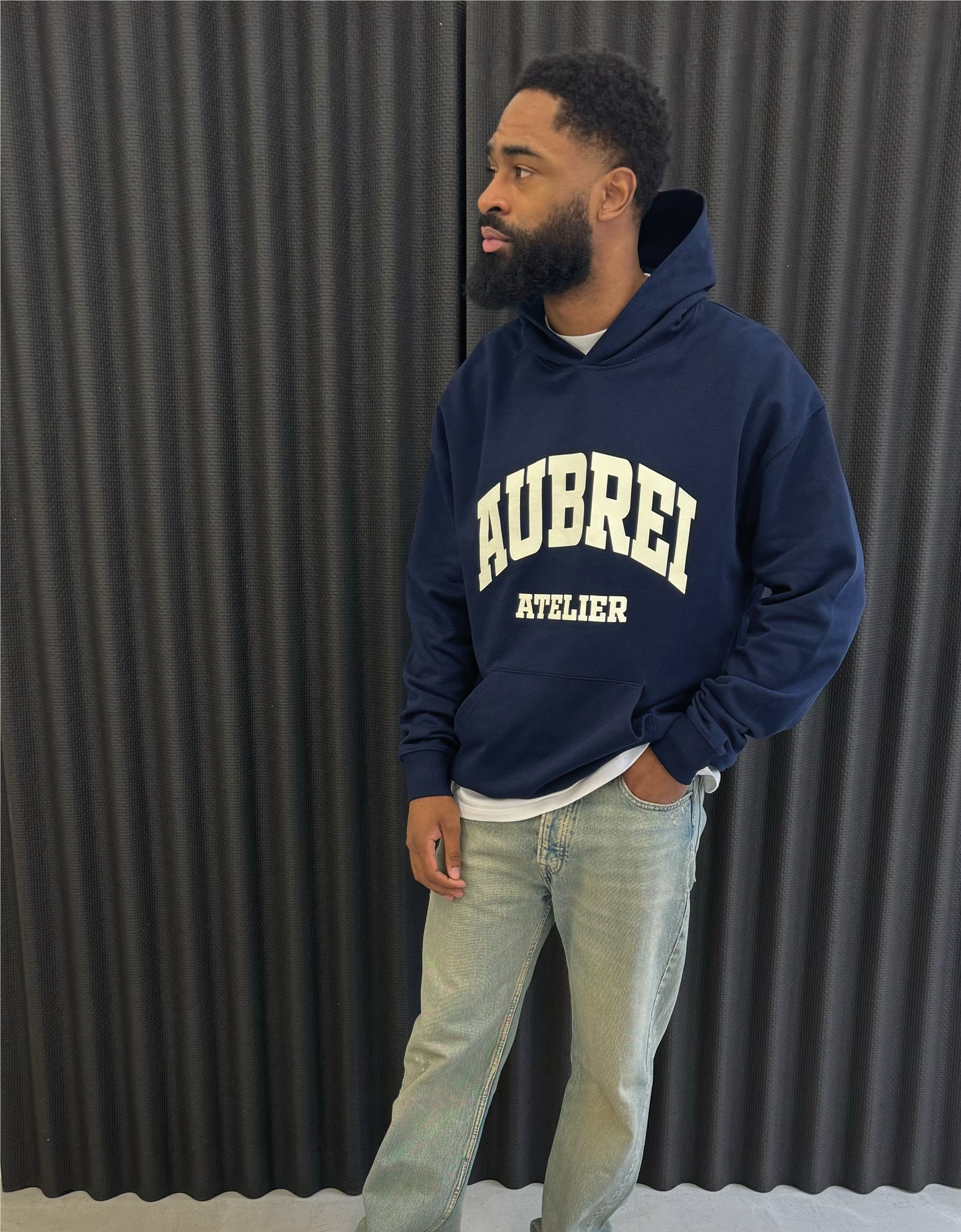 Atelier Hoodie French Navy