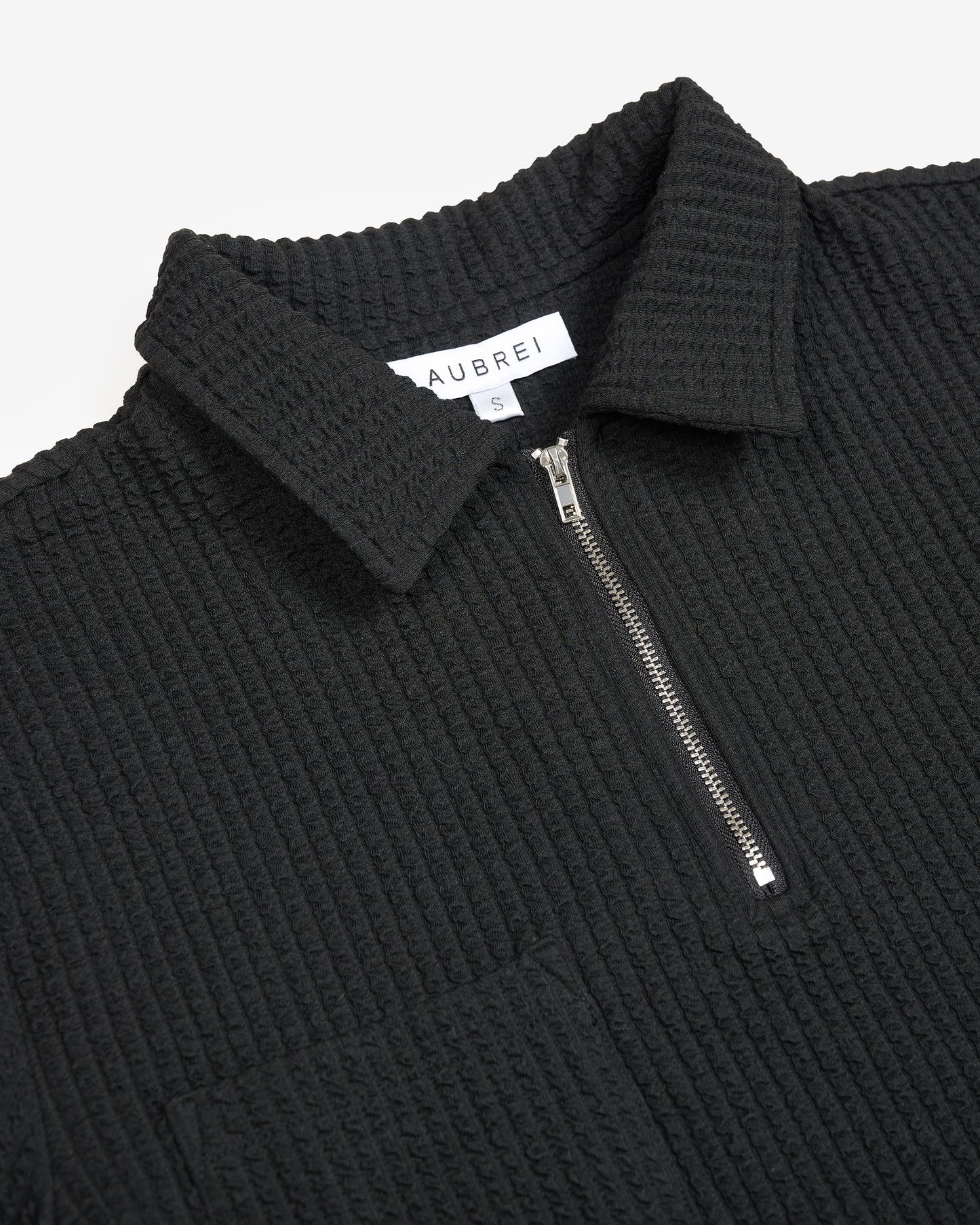 Pleated Polo Shirt